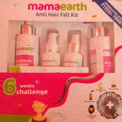 Things You Should Do to Prevent Hair Damage This Winter-Mamaearth Anti-Hair Fall Kit Review