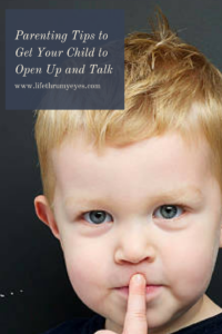 Children to open up and talk