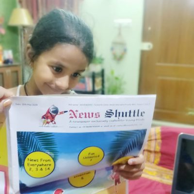 News Shuttle, An Exclusive Newspaper For Young Minds
