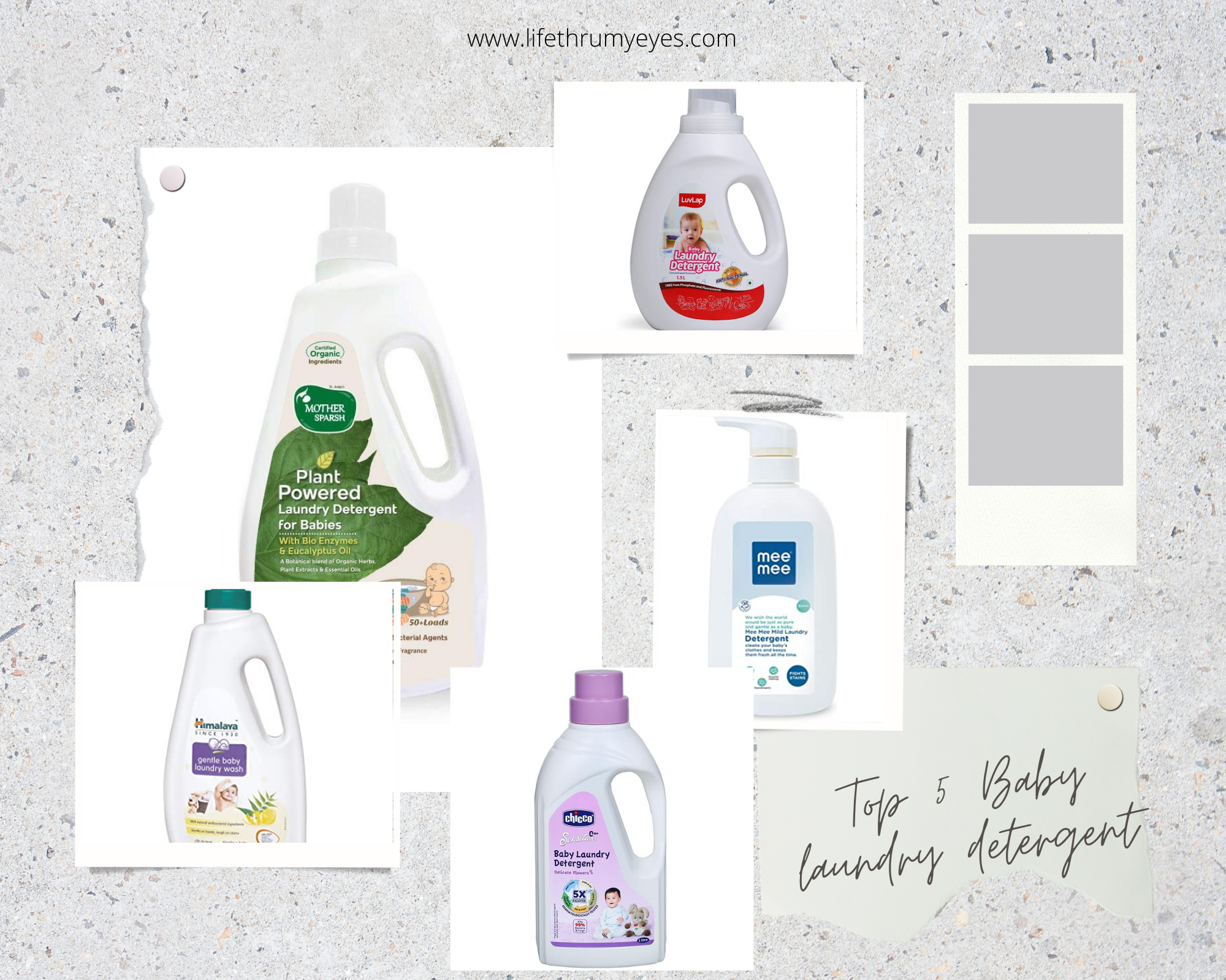 Top 6 Baby Laundry Detergent to buy in India dermatologists approved